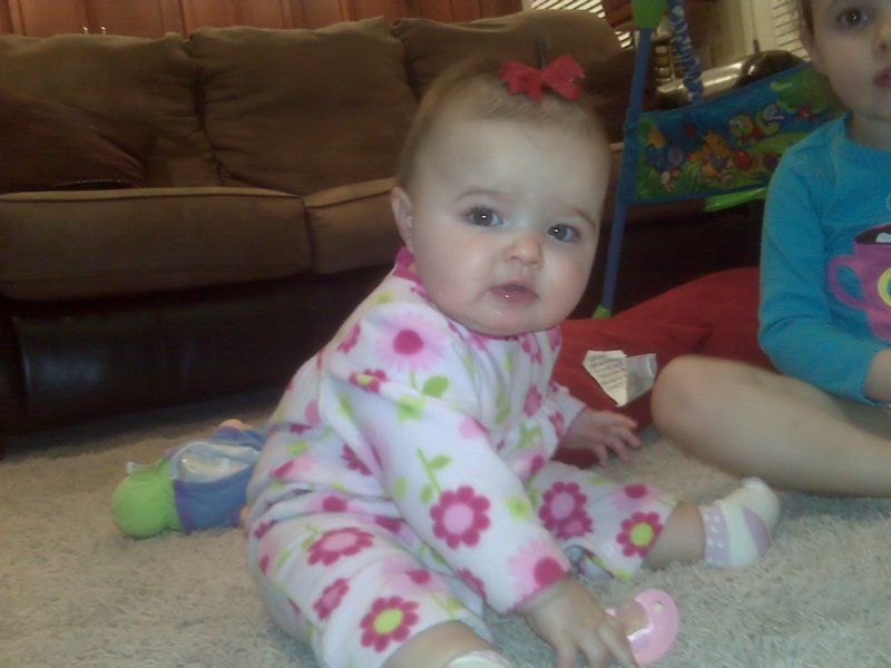 Aubrey Sitting Up